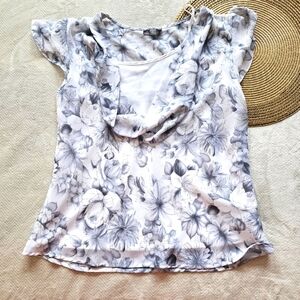 Apt 9 Floral Print Women's 2 Piece Top